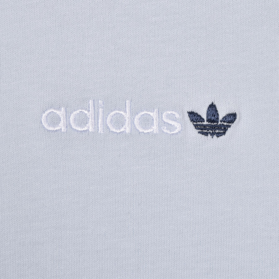 Alternative Image for Productadidas Originals Linear Repeat T Shirt Blue3